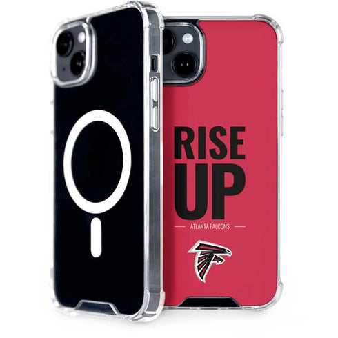 NFL Atlanta Falcons Team Motto iPhone 15 MagSafe Case